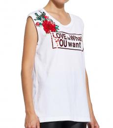 Dolce & Gabbana White Roundneck T-Shirt