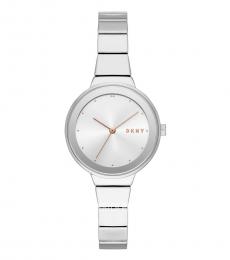 DKNY Silver Astoria Quartz Dial Watch