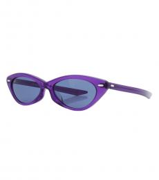 Tory Burch Purple Cat Eye Sunglasses