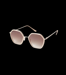 Vince Camuto Rose Gold Geometric Sunglasses