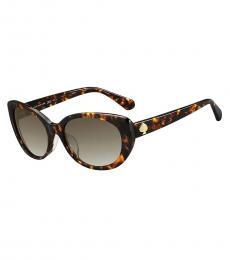 Kate Spade Brown Havana Gradient Sunglasses