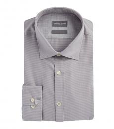 Michael Kors Ash Herringbone Button-Down Shirt