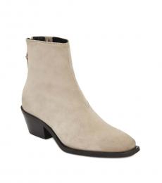 AllSaints White Lenora Boot