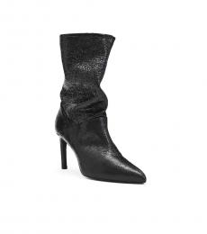 AllSaints Black Orlana Pointed Toe Boot