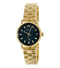 Marc Jacobs Gold Baker Mini Gold-Tone Watch