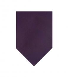 Roberto Cavalli Purple Solid Tie