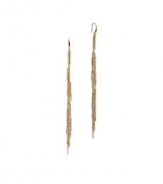 Michael Kors Gold Modern Fringe Earrings