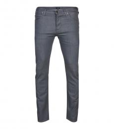 Armani Jeans Dark Grey Slim Fit Jeans