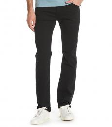 AG Adriano Goldschmied Black Matchbox Slim Fit Pants
