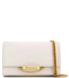 Alexander McQueen Ivory Classic Large Crossbody