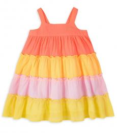Juicy Couture Little Girls Multicolor Tiered Trapeze Dress