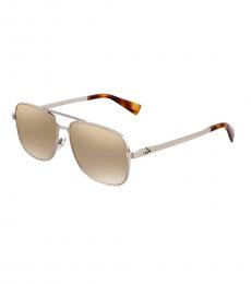 Marc Jacobs Gold-Brown Pilot Modish Sunglasses