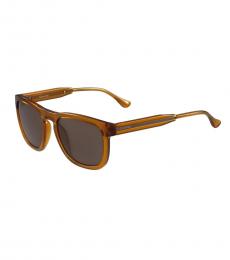 Calvin Klein Butterscotch Square Sunglasses