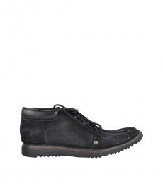 Dolce & Gabbana Black Fur Boots