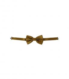 Dolce & Gabbana Yellow Mustard Butterfly  Bow Tie