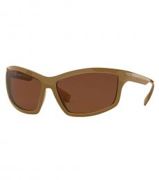 Tan Brown Cat Eye Sunglasses