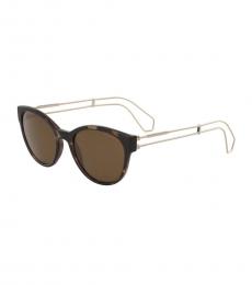 Cole Haan Dark Brown Cat Eye Sunglasses