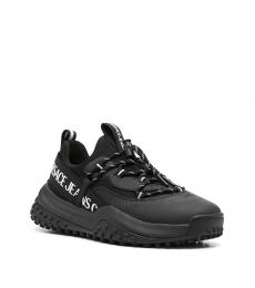 Versace Jeans Couture Black Logo Sneakers