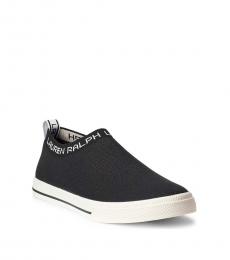 Ralph Lauren Black Slip-On Sneakers