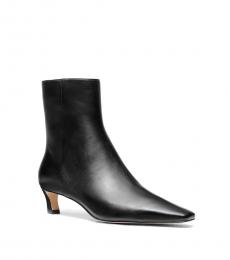 Michael Kors Black Cosmo Leather Boots