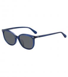 Kate Spade Blue Round Sunglasses