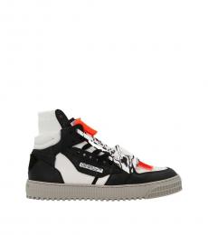 White Black Off Court Sneakers