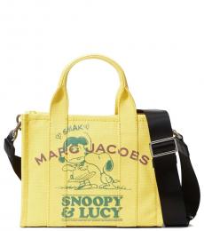 Marc Jacobs Yellow Peanuts Small Tote