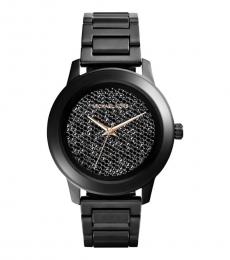 Michael Kors Black Kinley Crystal Dial Watch