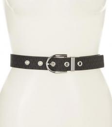 Michael Kors Black Reversible Logo Belt