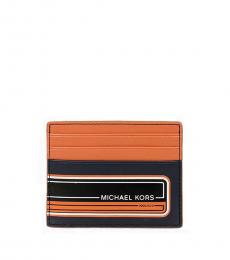 Michael Kors Dark Blue Kent Card Holder