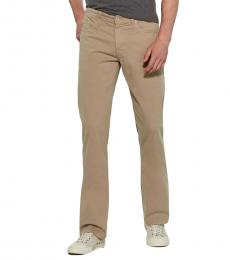 AG Adriano Goldschmied Beige Protege Straight Leg Jeans