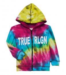 True Religion Little Boys Multicolor Graphic Hooded Jacket