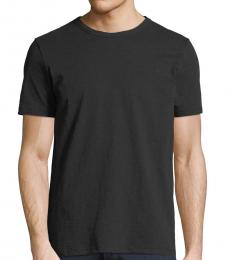 Theory Black Cosmos Essential Jersey T-Shirt