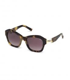 Tod's Brown Vintage Gradient Sunglasses