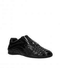 Balenciaga Black Patent Leather Sneakers