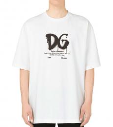 Dolce & Gabbana White Logo Dna T-Shirt