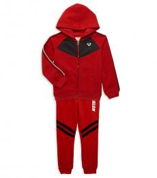 True Religion 2 Piece Ruby Hoodie/Joggers Set(Little Boys)