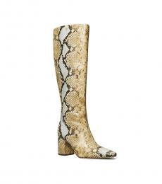 Tory Burch Beige Banana Boots