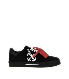 Off-White Black New Low Vulcanized Sneakers