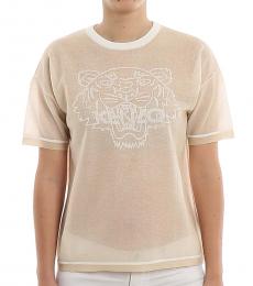Kenzo White Crewneck T-Shirt