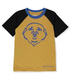 True Religion Little Boys Yellow Happy T-Shirt