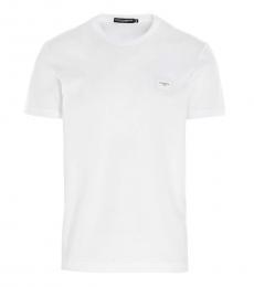 Dolce & Gabbana White Essential Logo T-Shirt
