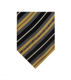 Mustard Regimental Stripe Tie