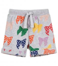 Stella McCartney Baby Girls Grey Cookie Shorts