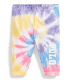 Ralph Lauren Baby Girls Tie Dye Jersey Leggings