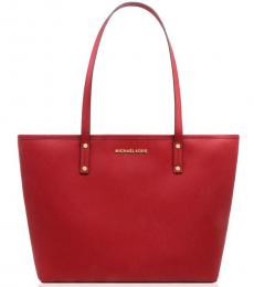 Michael Kors Scarlet Jet Set Travel Large Tote