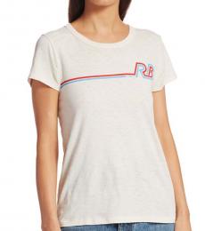 Rag And Bone Marscapone Racer Rib Cotton T-Shirt