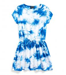 Ralph Lauren Little Girls Tie Dye Jersey Dress