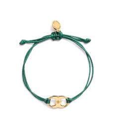 Tory Burch Green Embrace Ambition Bracelet
