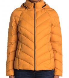 Michael Kors Marigold Short Packable Puffer Jacket